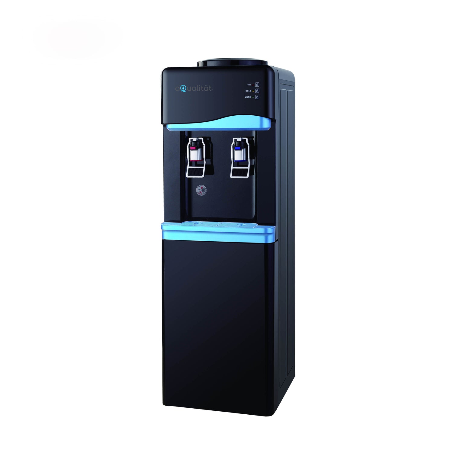 Dispensador Agua Frío y Caliente Eléctrico Pedestal Premium Black