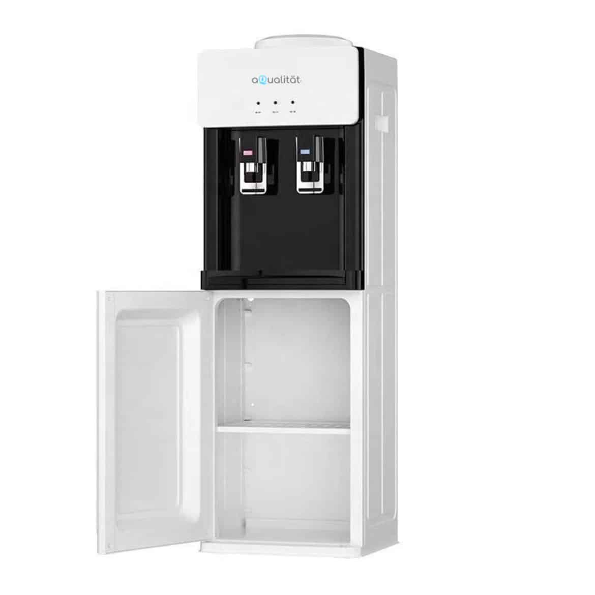 Dispensador de Agua Frío y Caliente Pedestal | Con Compartimento de Almacenamiento