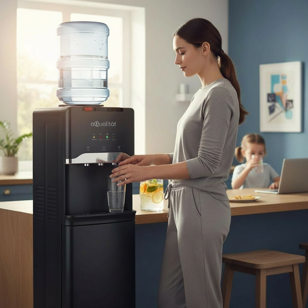 Dispensador de Agua Fría y Caliente Pedestal | Diseño Premium