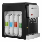 Dispensador de agua con conexión a la red de agua potable con sistema de ósmosis inversa sobremesa premium